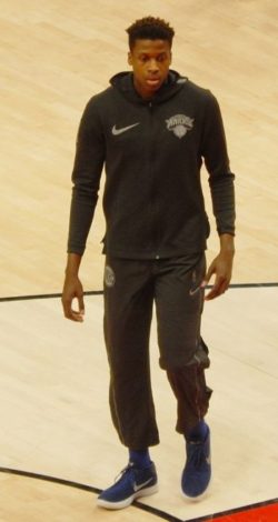 Frank Ntilikina photo by Frenchieinportland